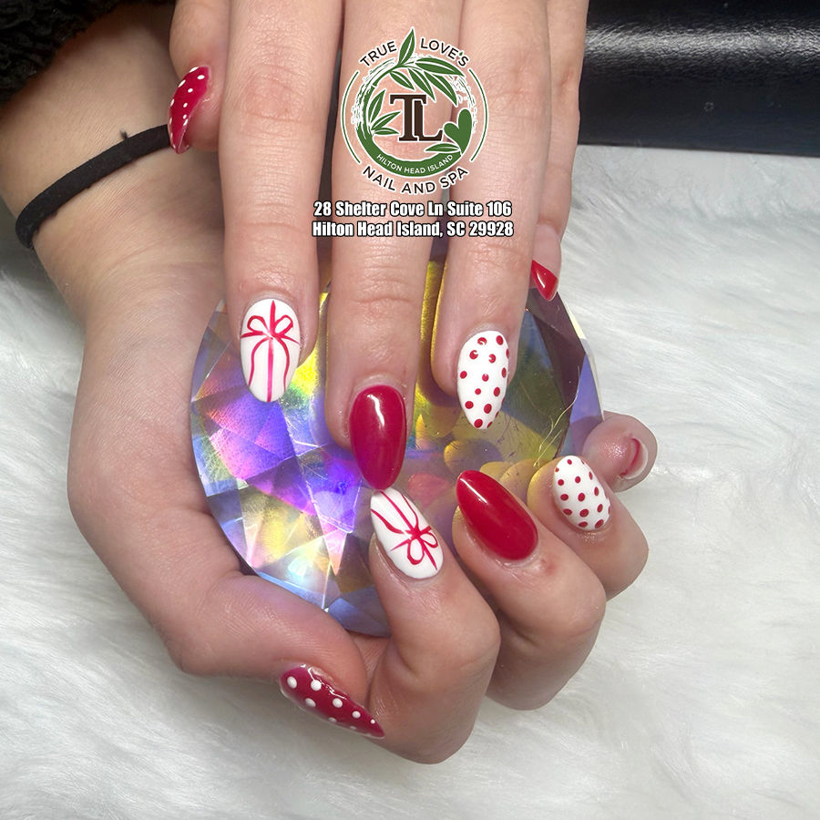 Winter Nails at True Loves HHI Nail and Spa